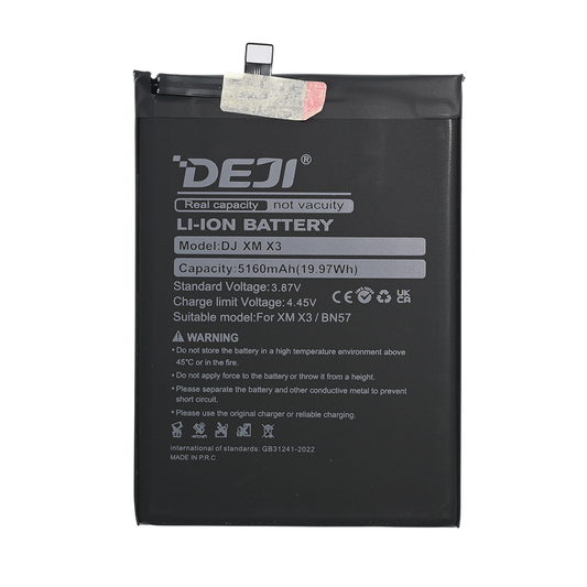 Baterija Deji za Xiaomi Poco X3 NFC/Poco X3 Pro(5170mAh)BN57