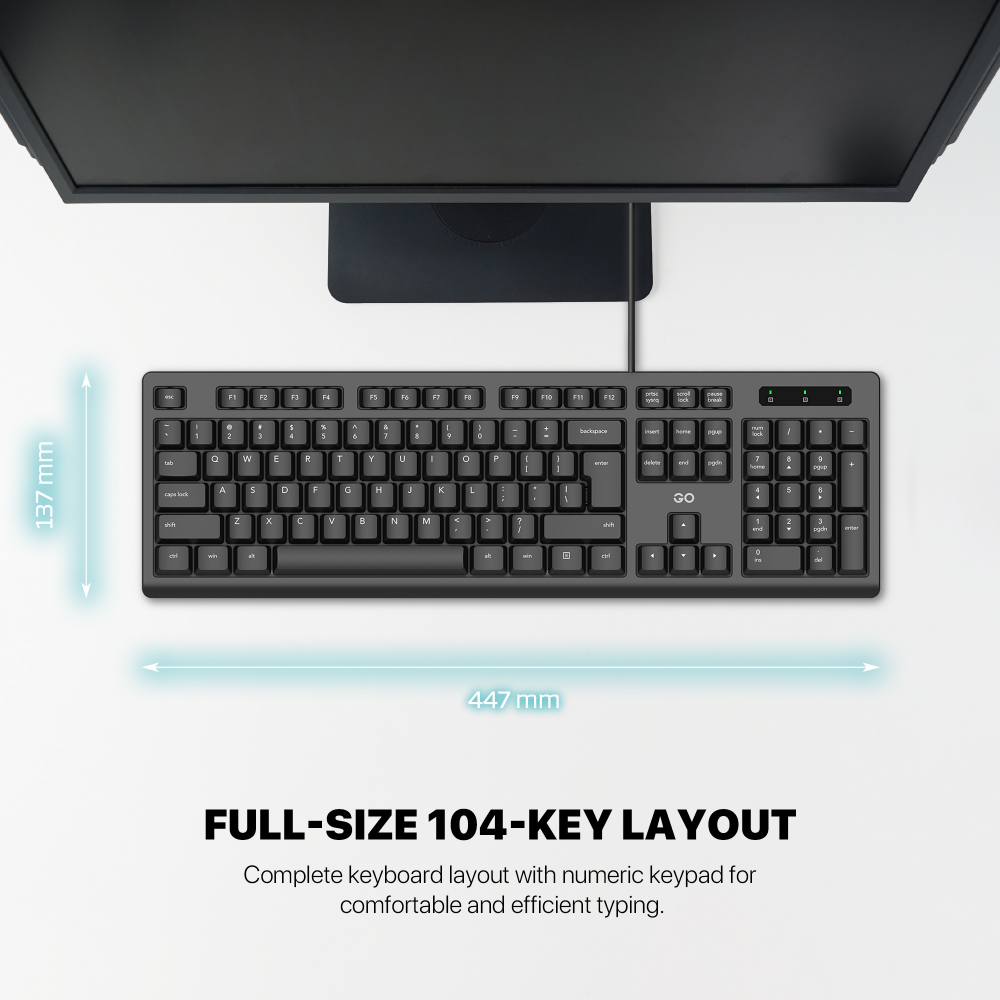 Combo mis i tastatura Fantech GO KM-101 crni