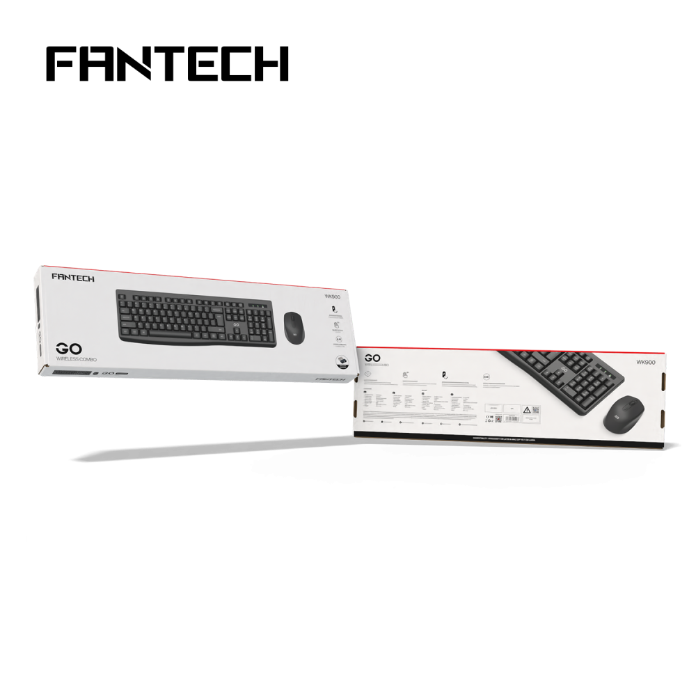 Combo mis tastatura wireless Fantech WK-900 GO crni