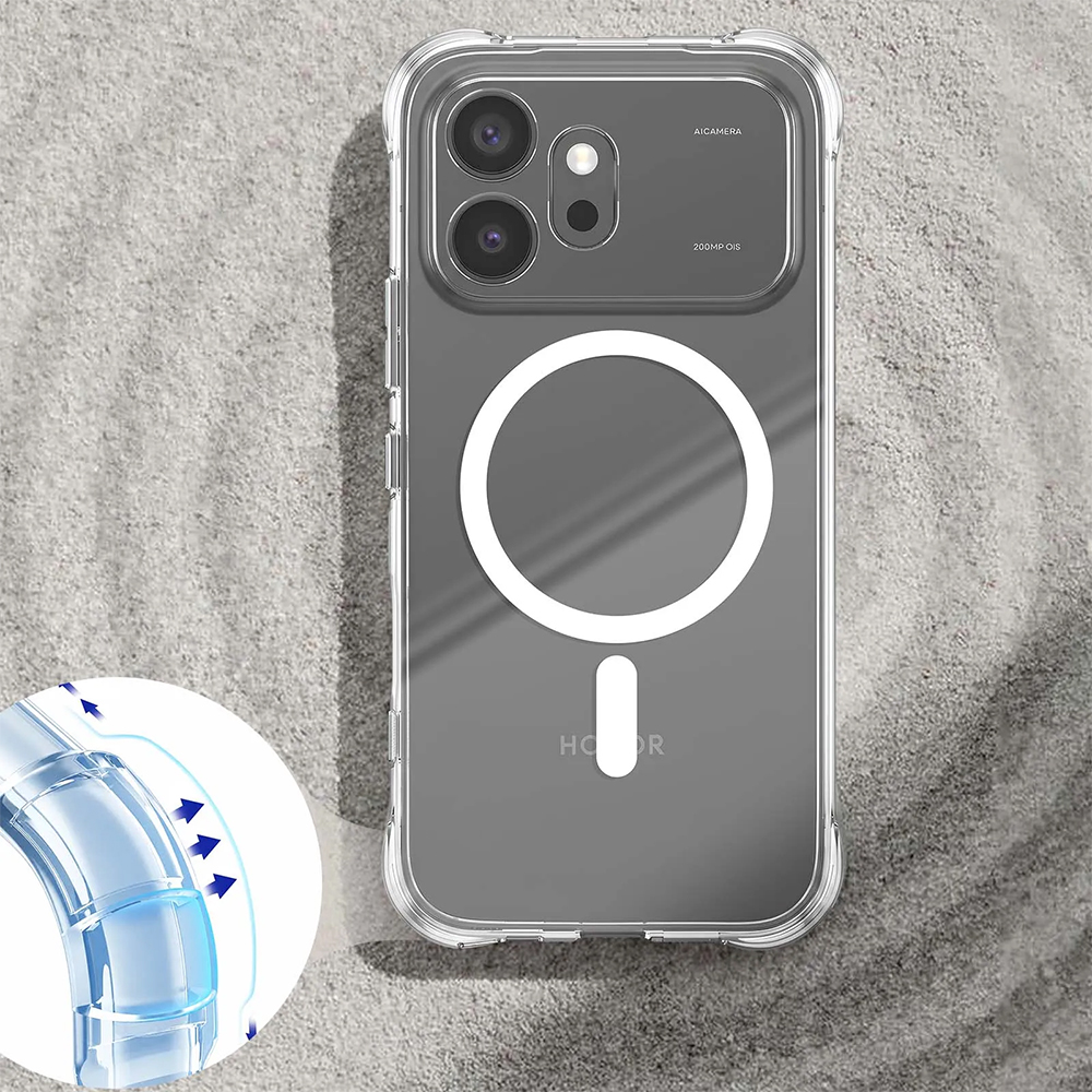 Torbica Magsafe za Honor 600 transparent