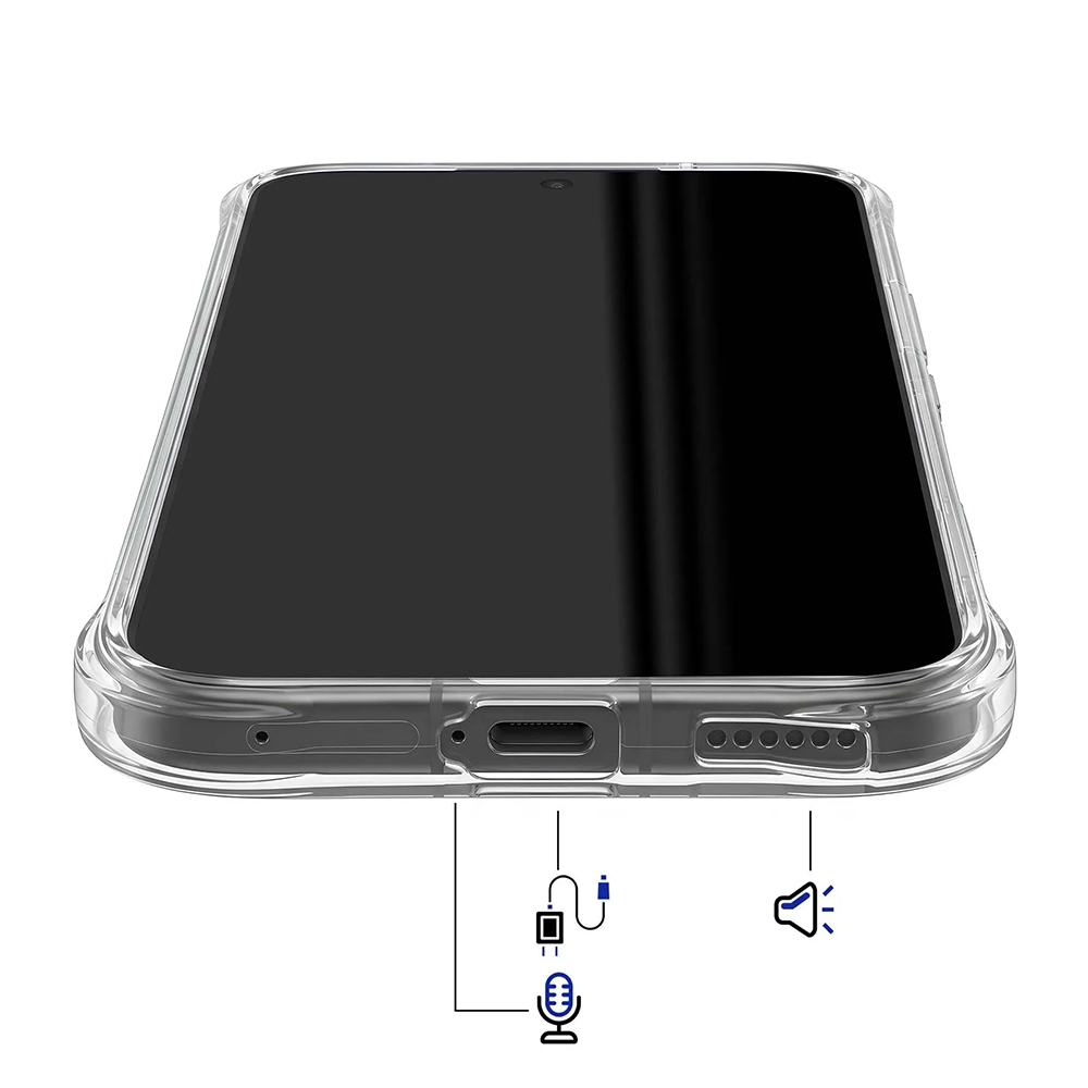 Torbica Magsafe za Honor 600 transparent