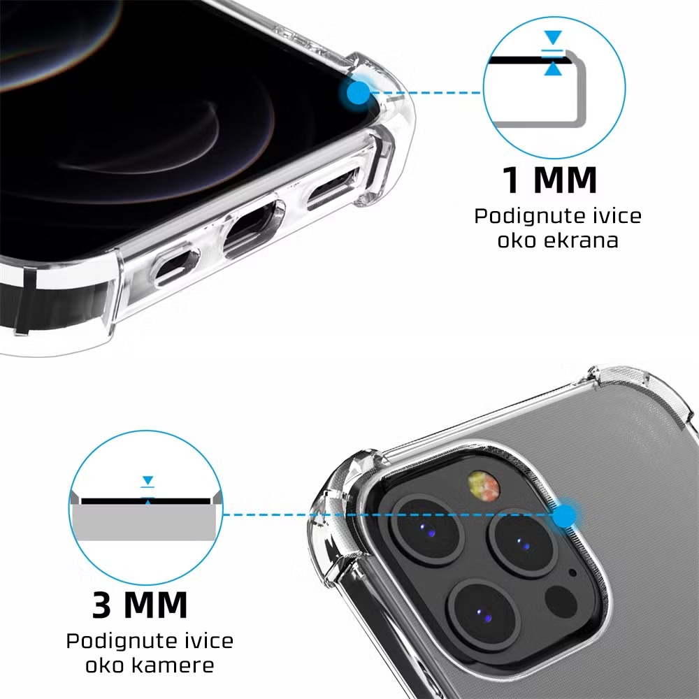 Torbica Transparent Ice Cube za Honor 600 Pro