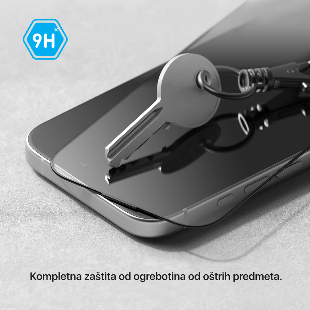 Zastitno staklo Tempered glass Teracell Titan 2.5D za Honor 600 Lite crni