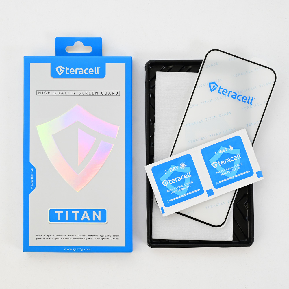 Zastitno staklo Tempered glass Teracell Titan 2.5D za Honor 600 Lite crni