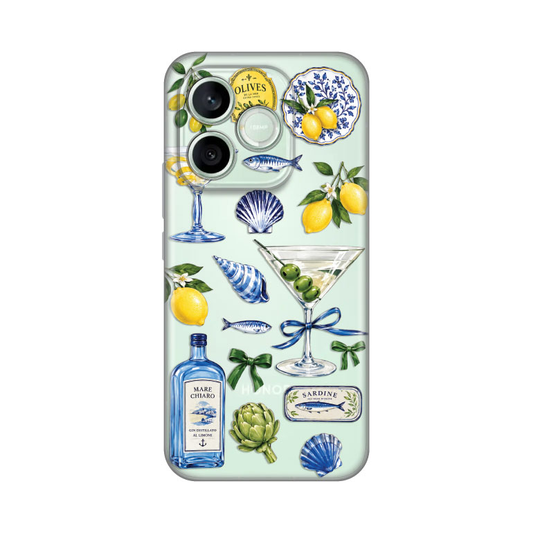 Torbica Silikonska Print za Honor 600 Lite Mediterranean Martini