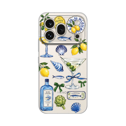 Torbica Silikonska Print za Honor 600 Pro Mediterranean Martini