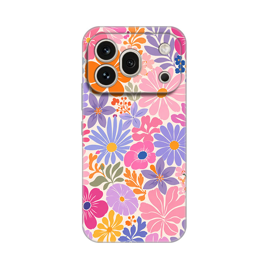 Torbica Silikonska Print za Honor 600 Pro Sunny Petals