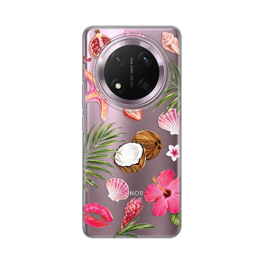 Torbica Silikonska Print za Honor Magic 7 Lite Coconut Paradise