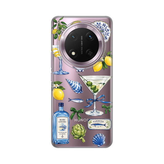Torbica Silikonska Print za Honor Magic 7 Lite Mediterranean Martini