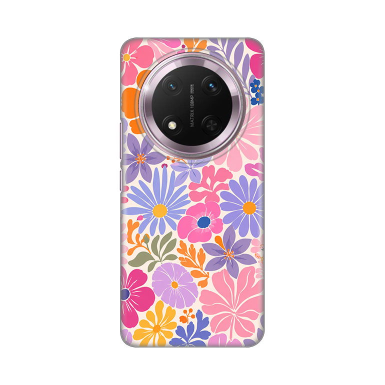 Torbica Silikonska Print za Honor Magic 7 Lite Sunny Petals