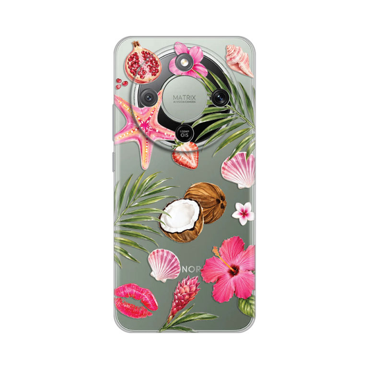 Torbica Silikonska Print za Honor Magic 8 Lite Coconut Paradise