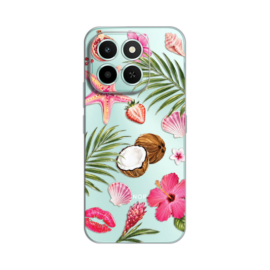 Torbica Silikonska Print za Honor X6c Coconut Paradise