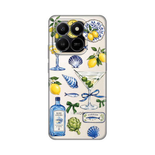 Torbica Silikonska Print za Honor X7d 4G/400 Smart 5G Mediterranean Martini