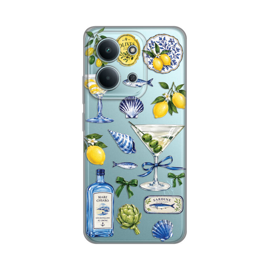 Torbica Silikonska Print za Xiaomi Redmi 15C 4G Mediterranean Martini