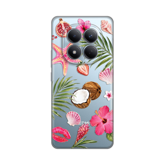 Torbica Silikonska Print za Xiaomi Redmi Note 15 Pro 4G Coconut Paradise