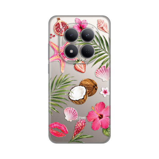 Torbica Silikonska Print za Xiaomi Redmi Note 15 Pro 5G Coconut Paradise
