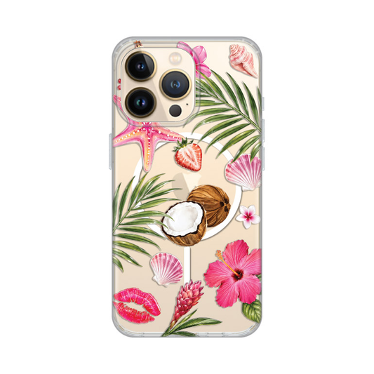 Torbica Print Magsafe za iPhone 13 Pro 6.1 Coconut Paradise