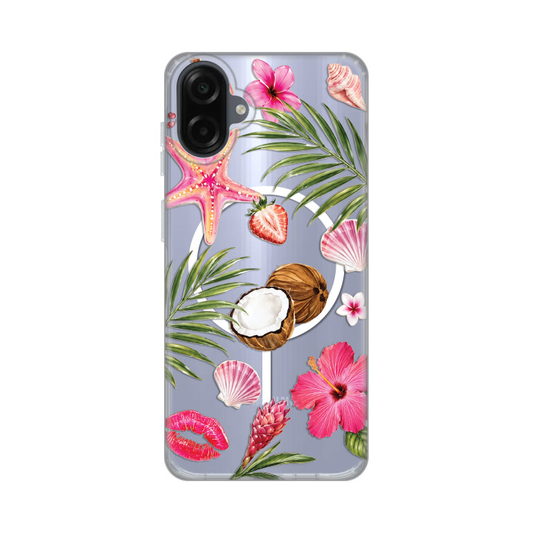 Torbica Print Magsafe za Samsung A075F Galaxy A07 Coconut Paradise