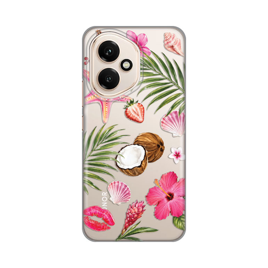 Torbica Silikonska Print za Honor 400 Coconut Paradise