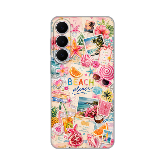 Torbica Silikonska Print Skin za Samsung S731B Galaxy S25 Fe Beach Please