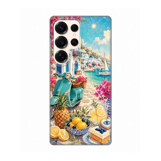 Torbica Silikonska Print Skin za Samsung S938B Galaxy S25 Ultra Summer in Greece