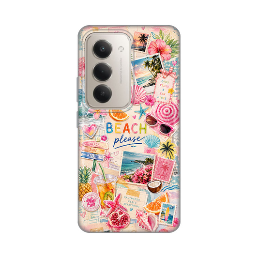 Torbica Silikonska Print Skin za Xiaomi Redmi 15 4G Beach Please