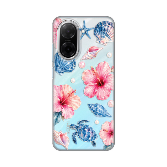 Torbica Silikonska Print Skin za Xiaomi Redmi A5(173mm) Hibiscus Sea