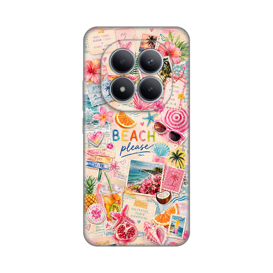 Torbica Silikonska Print Skin za Xiaomi Redmi Note 15 Pro Plus 5G Beach Please