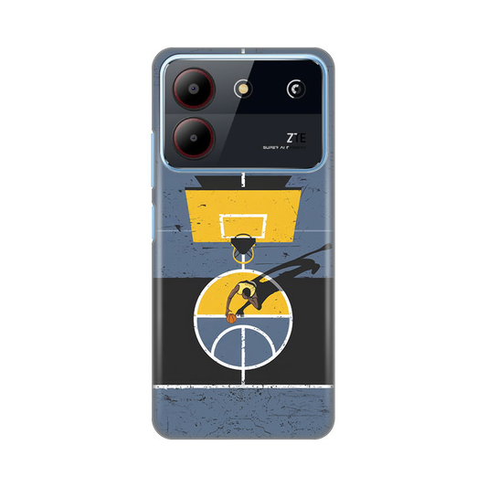 Torbica Silikonska Print Skin za ZTE Blade A54 Court
