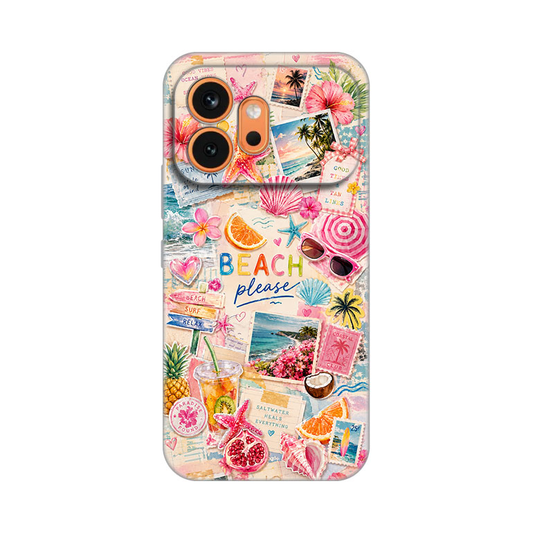 Torbica Silikonska Print Skin za Honor 600 Beach Please