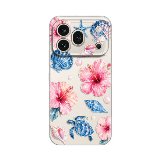 Torbica Silikonska Print Skin za Honor 600 Pro Hibiscus Sea