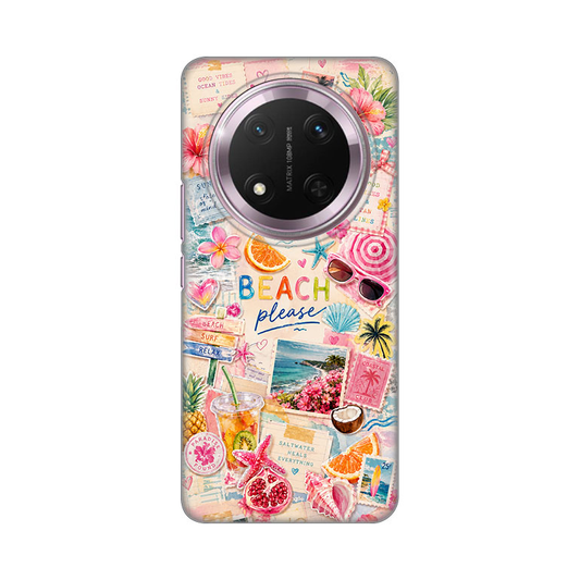Torbica Silikonska Print Skin za Honor Magic 7 Lite Beach Please