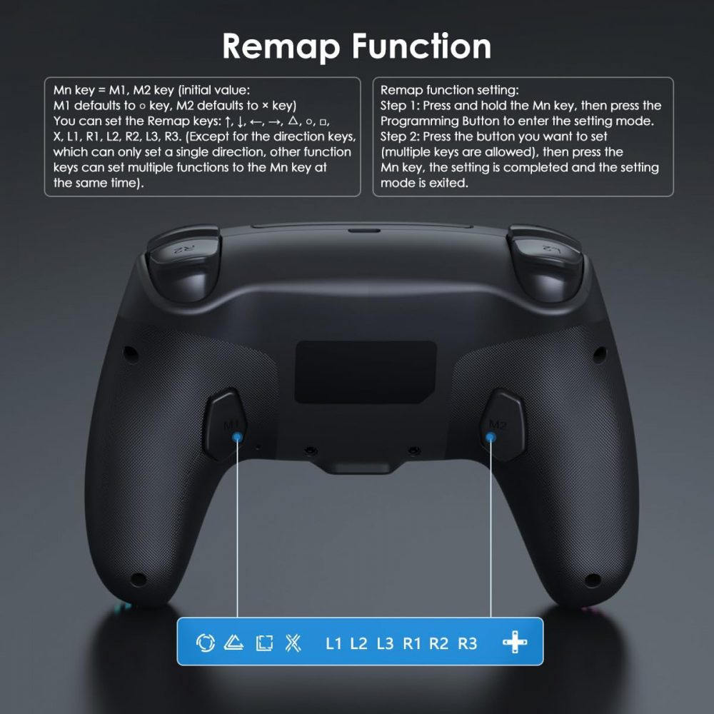 Joypad Elite Wireless za PS5 crni RGB