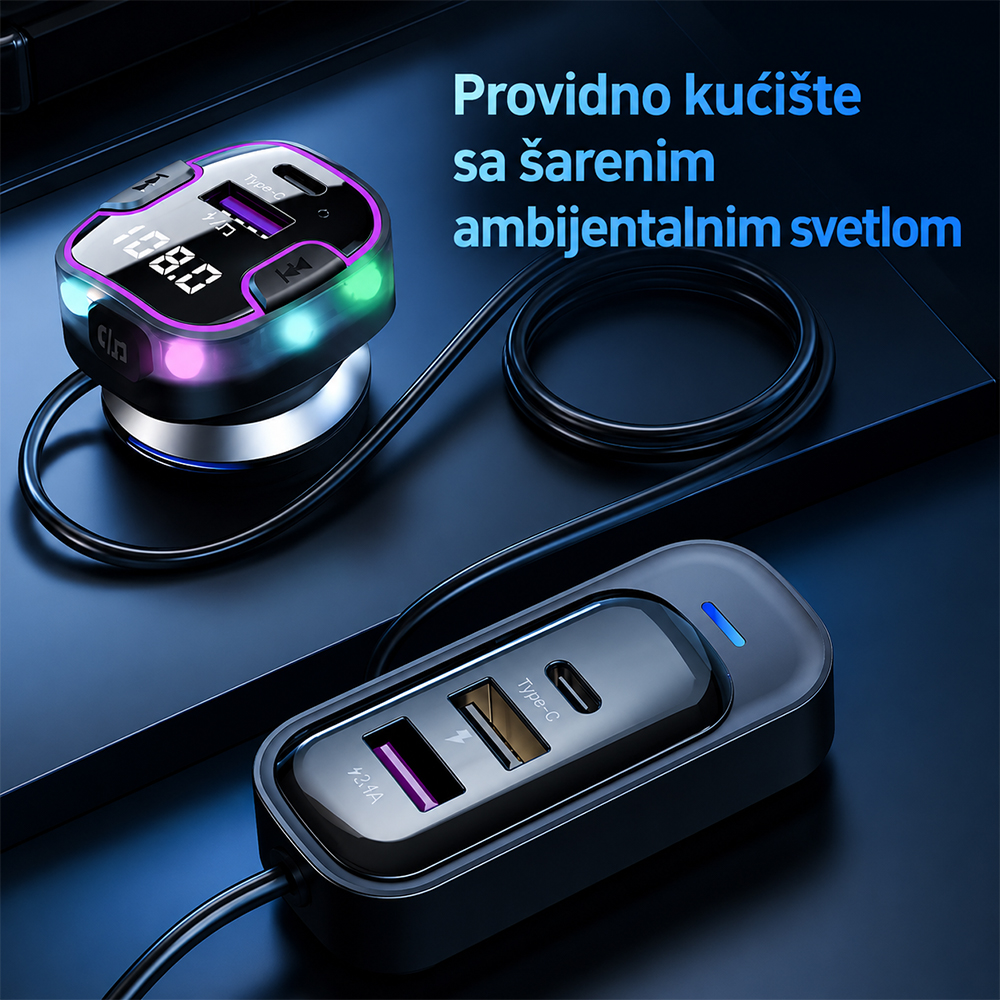 FM transmiter CS6 crni