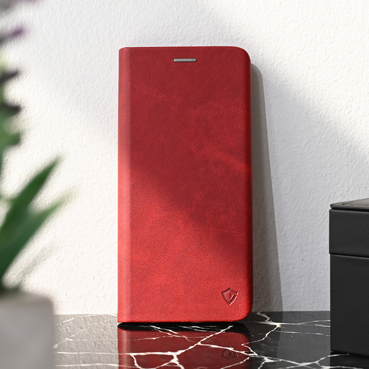 Torbica Teracell Elegant Flip za Honor 600/600 Pro crvena