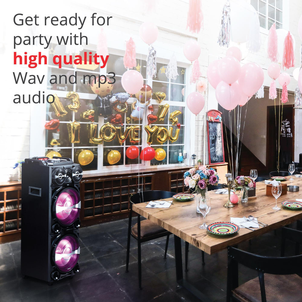 Bluetooth zvucnik AKAI DJ-222 Trolley