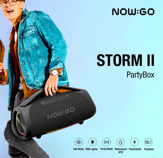 Bluetooth zvucnik NOWGO STORM II crni