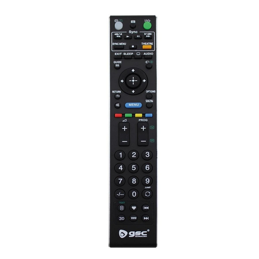 GSC univerzalni daljinski upravljac za Sony televizore