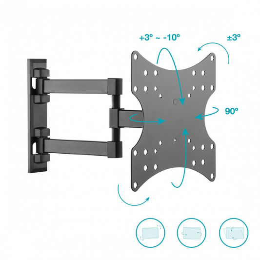 Holmios dupli zglobni TV nosac 55006 23"-42"