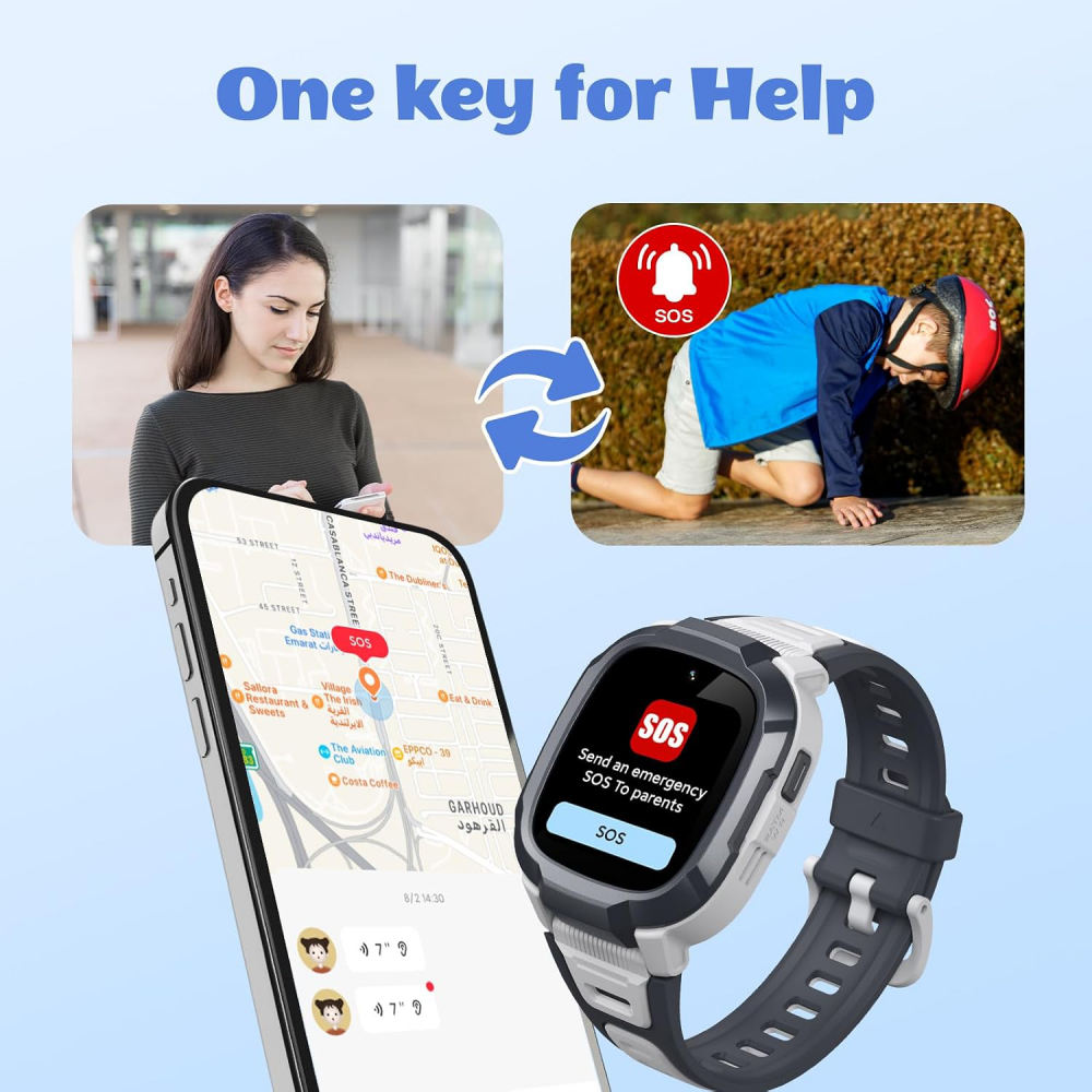 Smart watch MIBRO P6 , 1.4" TFT, GPS,SIM,128Gb, pink