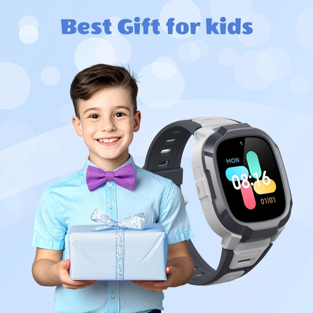 Smart watch MIBRO P6 , 1.4" TFT, GPS,SIM,128Gb, sivi