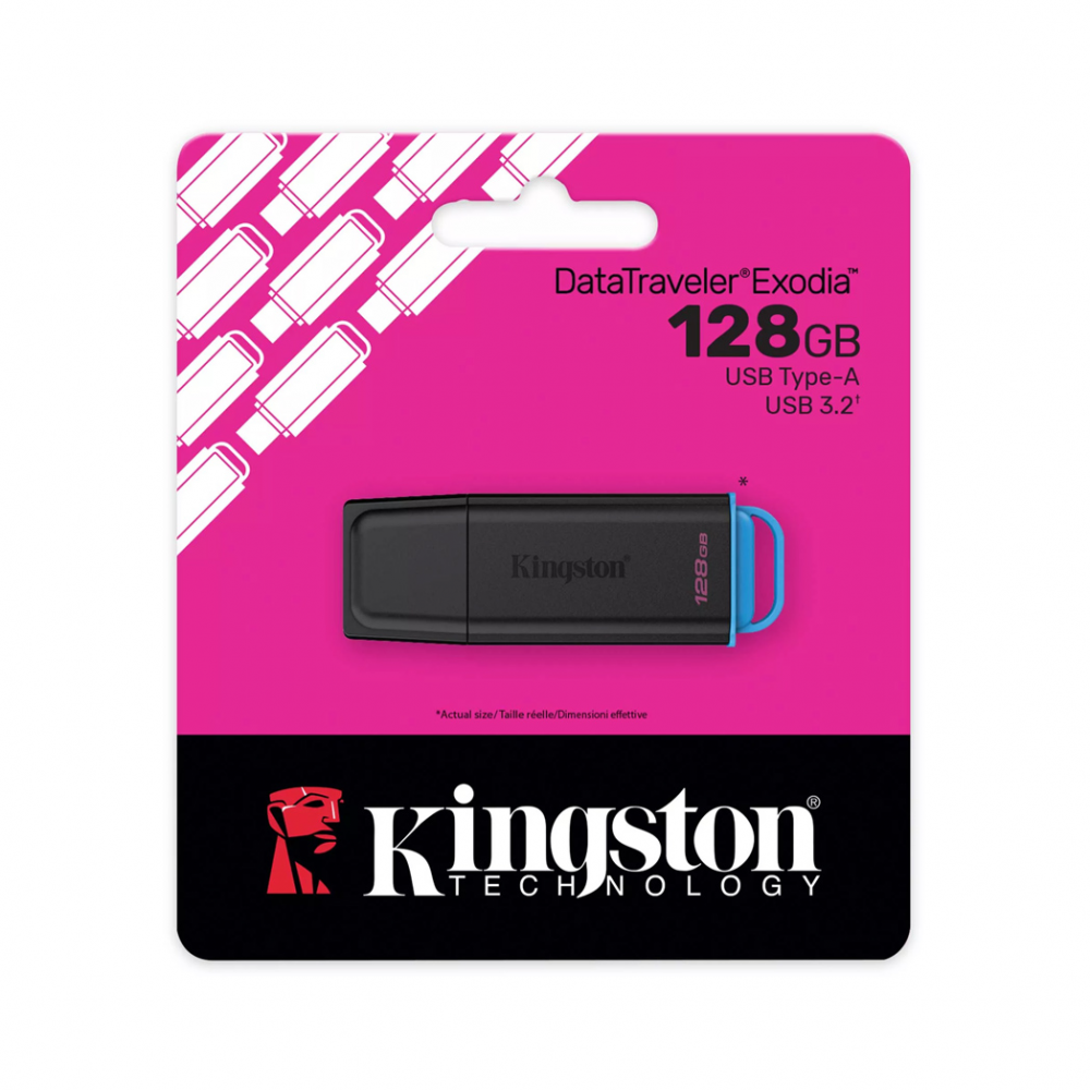 Kingston Data Traveler Exodia DTXG2 USB flash memorija 128GB 3.2 crna