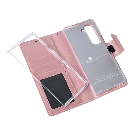 Torbica Hanman Canvas ORG za Samsung F976B Galaxy Z Fold 8 Ultra roze