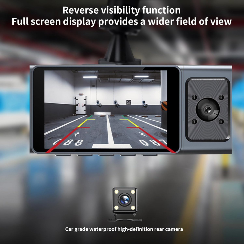 Kamera za Auto DashCam T1 JWD 1080P crna
