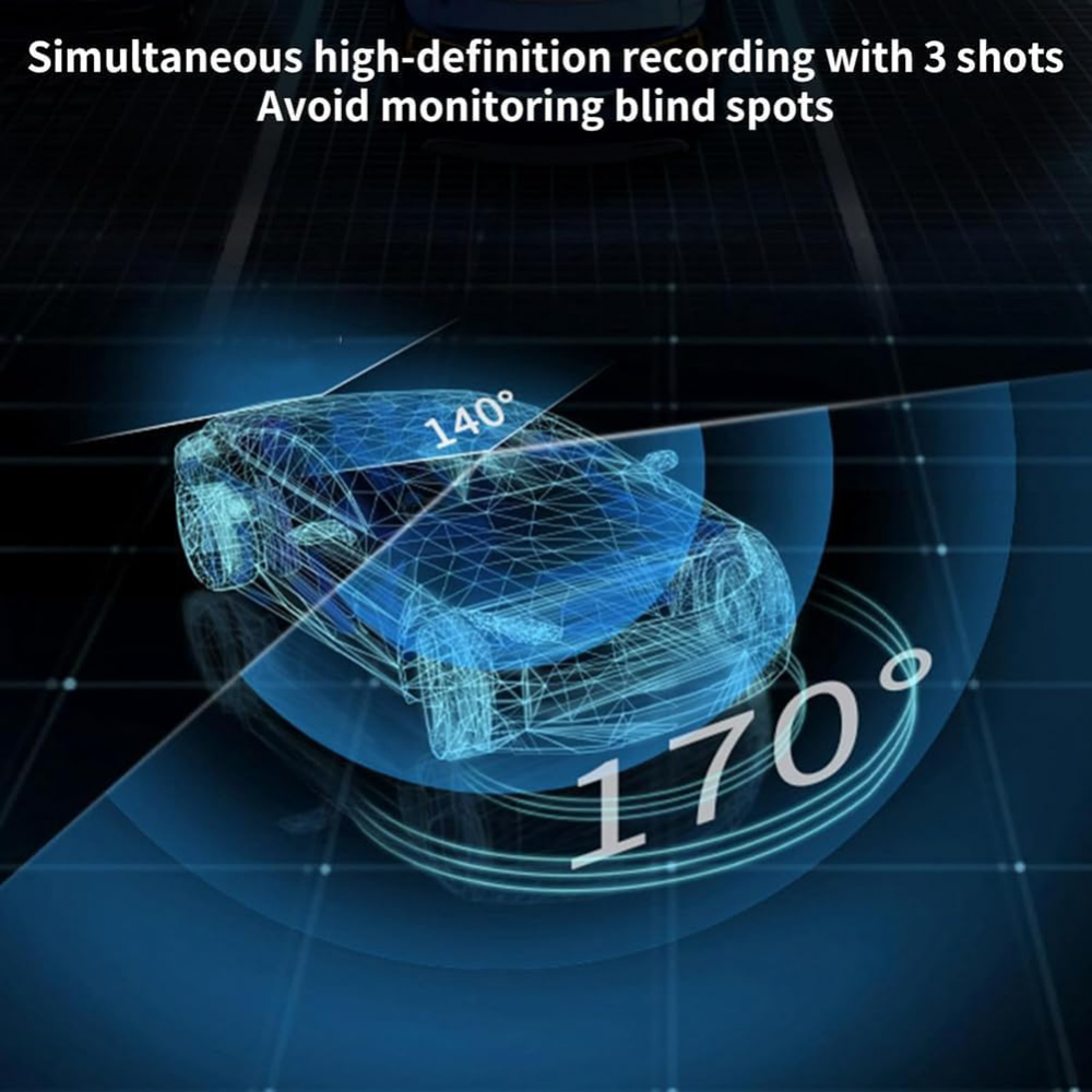 Kamera za Auto DashCam T1 JWD 1080P crna