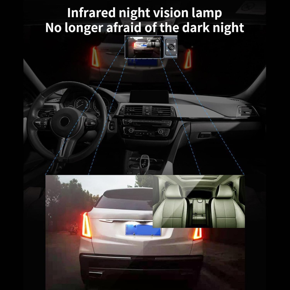Kamera za Auto DashCam T1 JWD 1080P crna