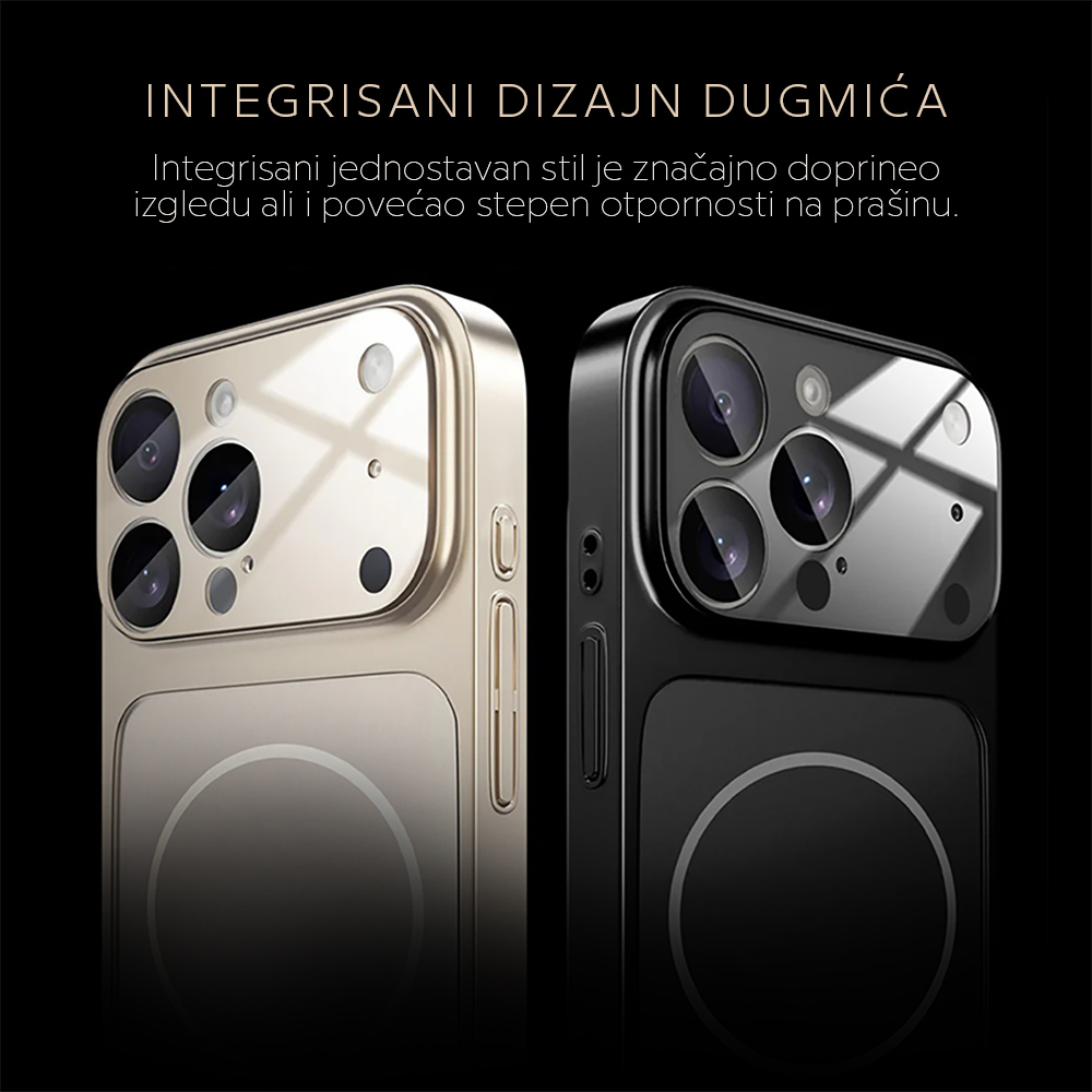 Torbica Magsafe LookLike za iPhone 17 Pro Max 6.9 crna