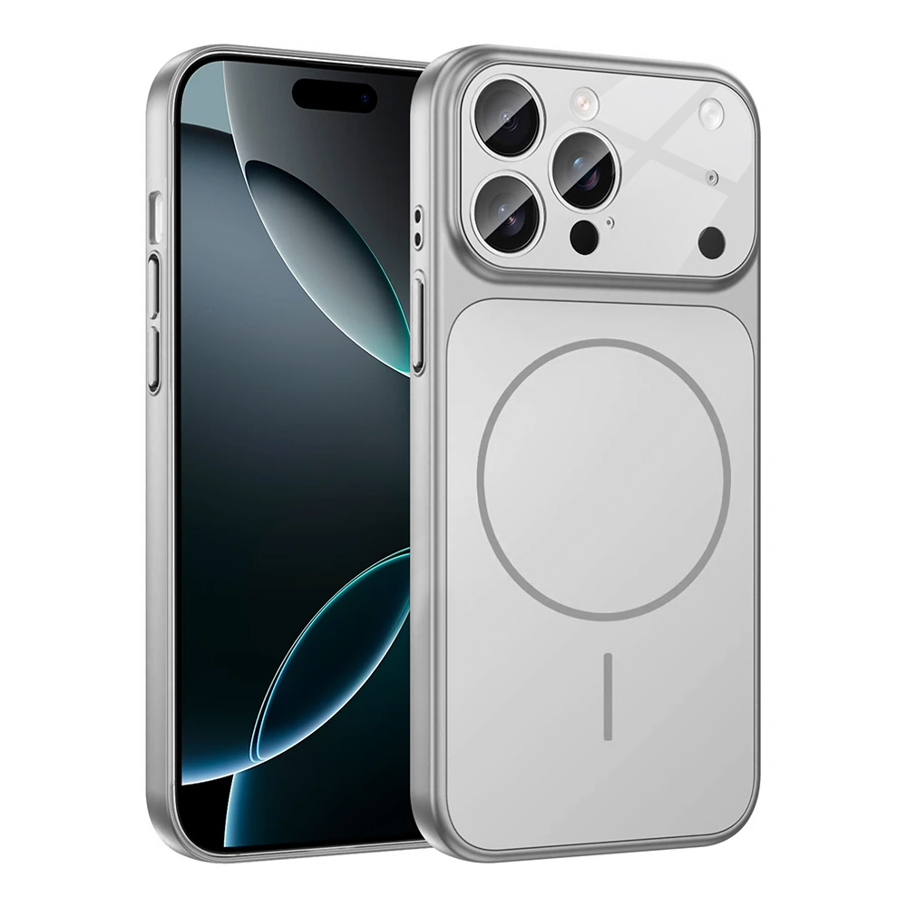 Torbica Magsafe LookLike za iPhone 14 Pro 6.1 srebrna