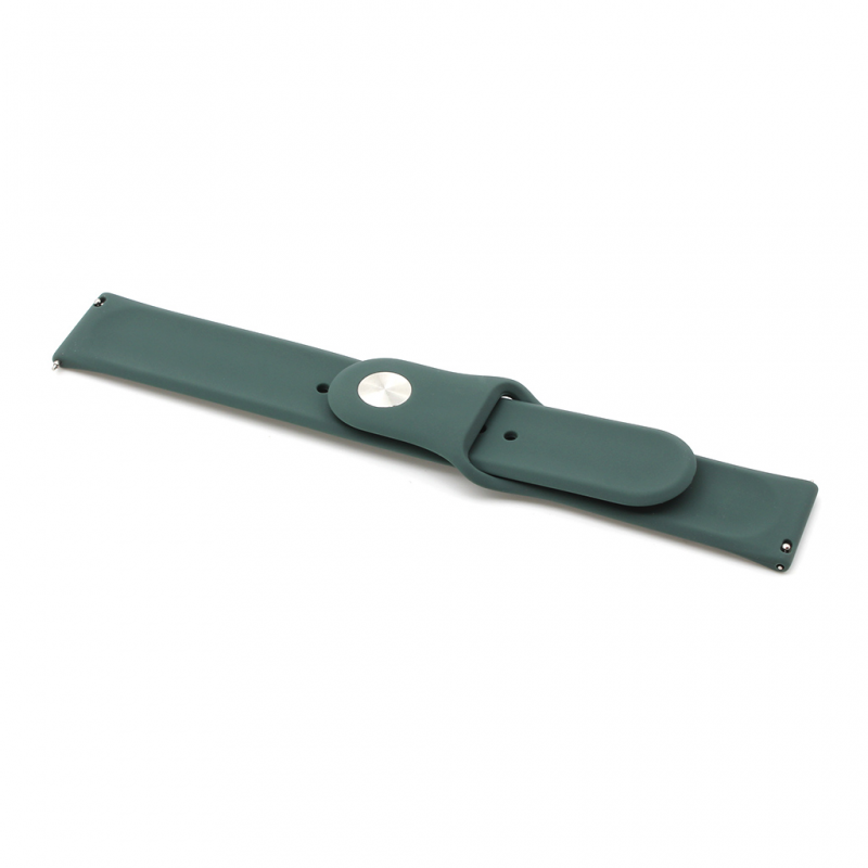 Narukvica plain za smart watch 22mm tamno zelena