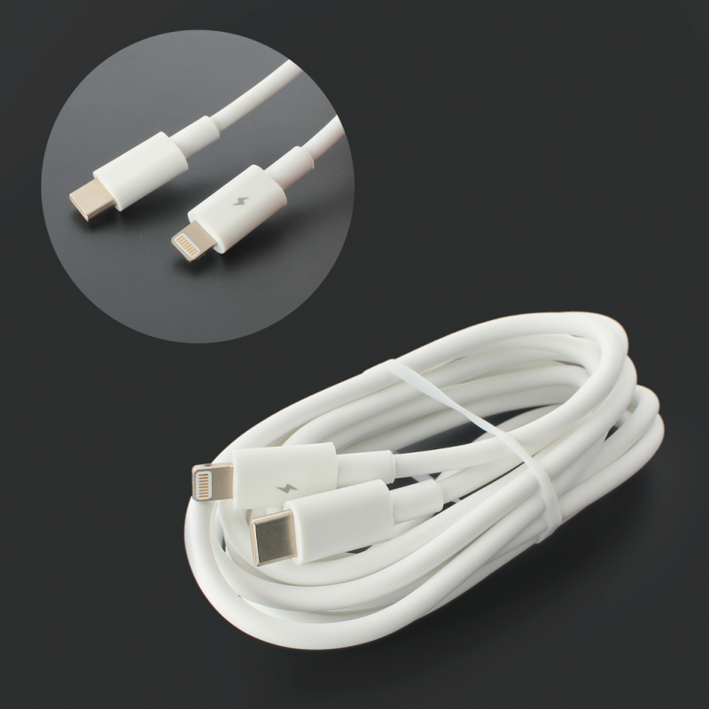 Data kabl REMAX RC-183 PD 20W Type C na iPhone lightning 2m beli
